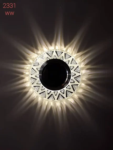 هالوژن قاب کریستال ۳وات کد 2331-ww