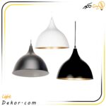 چراغ-آویز-کاسه-ای-تزیینی-کد-116-مشکی