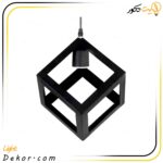 چراغ-آویز-کاسه-ای-تزیینی-کد-117-مشکی