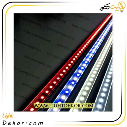 چراخ-استخری-خطی-روکار-لاینی-تک-رنگ-و-مولتی-کالر-8وات-و-16وات-برند-لدمان