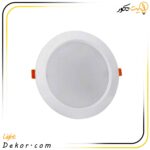 چراغ-سقفی-18-وات-گرد-توکار-سولاریس-پارس-شعاع