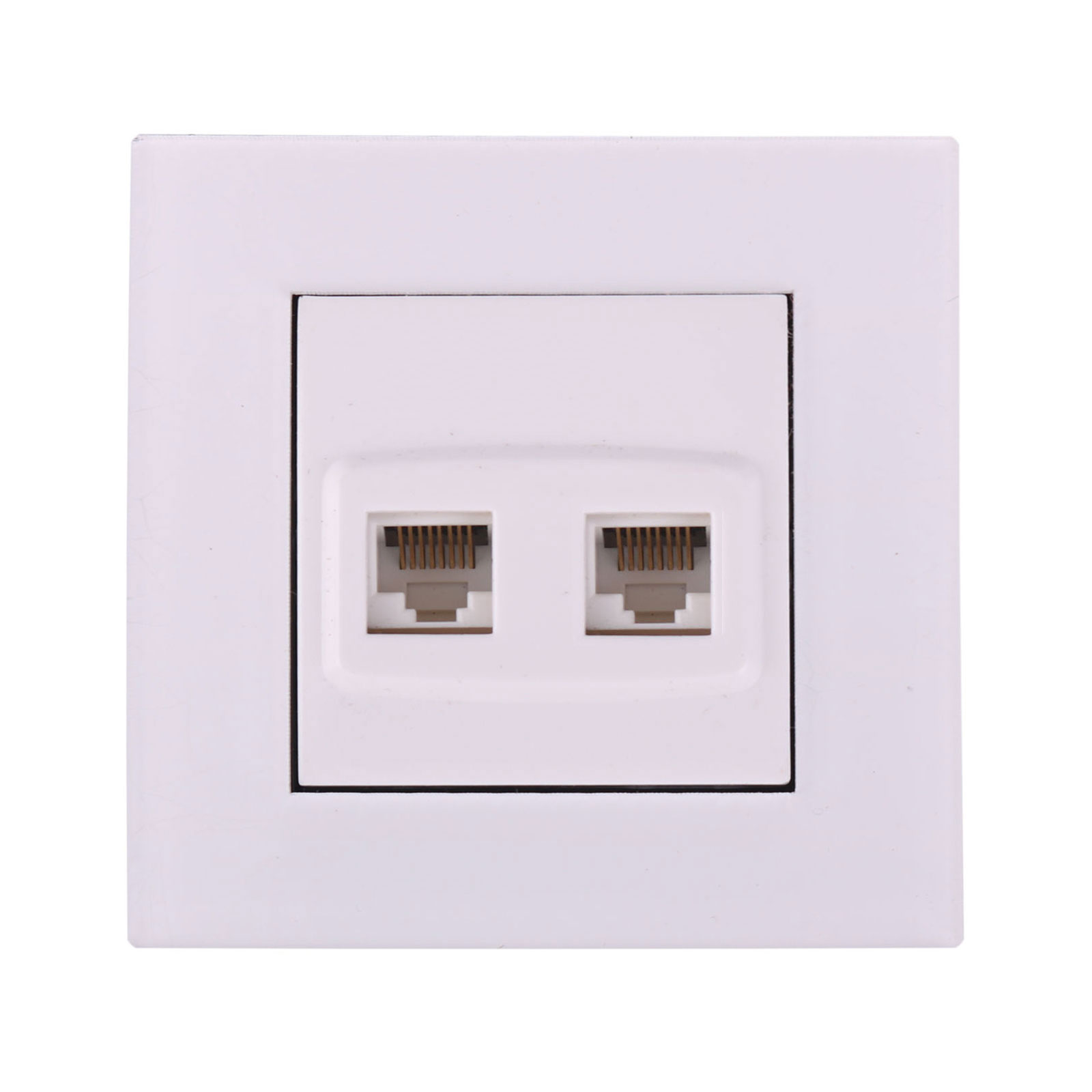 سوکت شبکه cat6+cat3 جهان الکتریک مدل کریستال سوکت شبکه cat6+cat3 جهان الکتریک مدل کریستال - تصویر 1