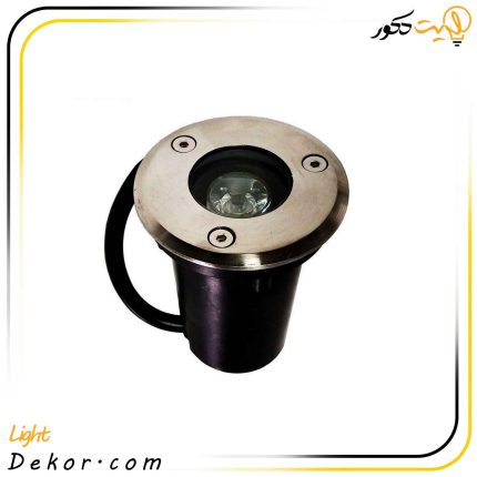 چراغ-دفنی-گرد-1-وات-انبه-ای