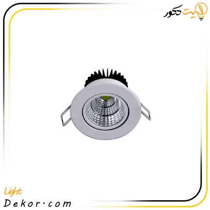 چراغ-سقفی-60-وات-گرد-توکار-ال-ای-دی-لایت