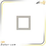 چراغ-سقفی-توکار-مربع-آریانا-9وات-مازی-نور