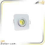 چشمی-3-وات-مربع-توکار-ال-ای-دی-لایت