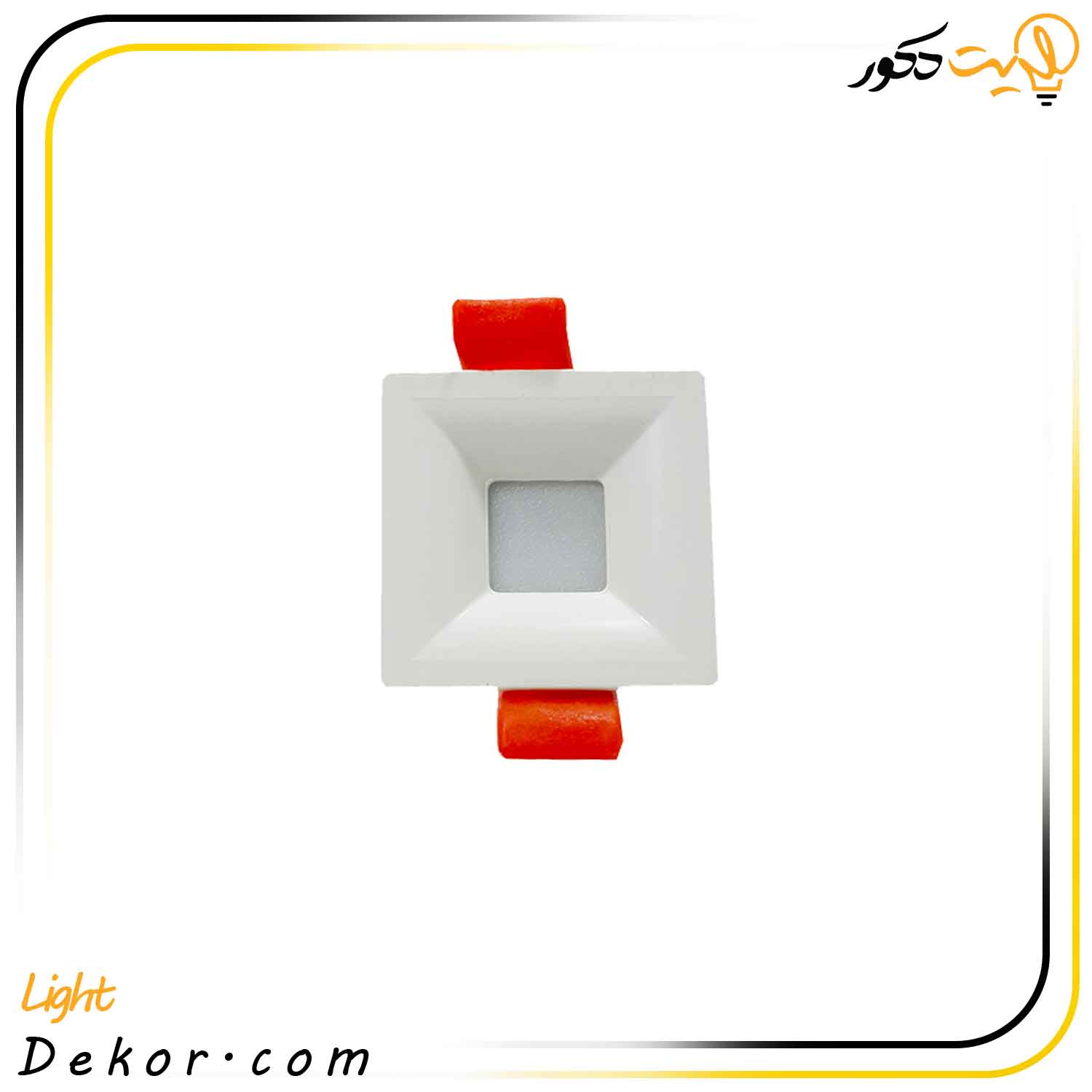 چشمی-توکار-مربع-3وات-زانیس چشمی-توکار-مربع-3وات-زانیس