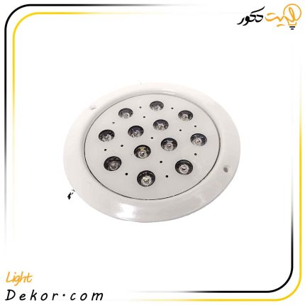 چراغ-استخری-توکار-12وات--تک-رنگ-مدل-12RE-برند-ایمکس