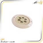چراغ-استخری-توکار-6وات-تک-رنگ-مدل-6re-رند-ایمکس-18rergb