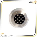 چراغ-استخری-روکار-استیل-گرد-36-وات-لدمان