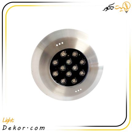 چراغ-استخری-روکار-استیل-گرد-36-وات-لدمان