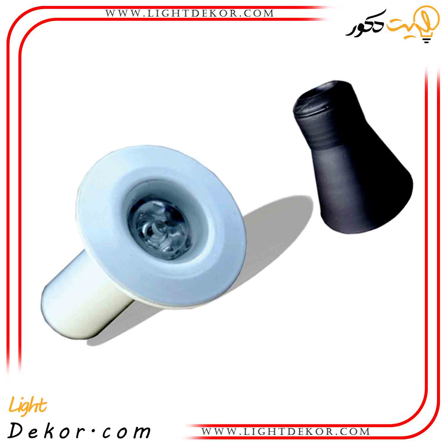چراغ-توکار-استخری-تک-رنگ-2-وات-12-ولت-مدل-2RE چراغ-توکار-استخری-تک-رنگ-2-وات-12-ولت-مدل-2RE