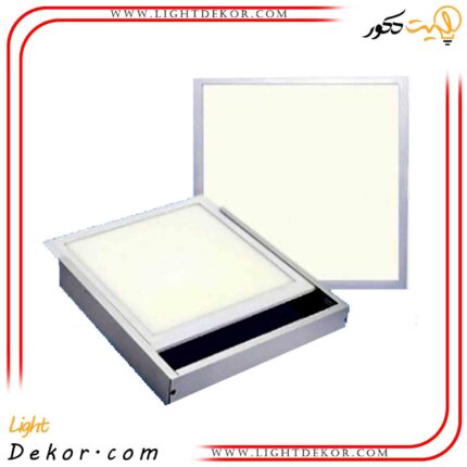 پنل-60در60-روکار-۷۲وات-پرتو-درخشانLED-گارانتی۱۵ماه-–-بسته-۵-عددی--سفید