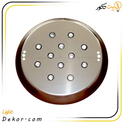 چراغ استخری روکار 12وات استیل برند نیفان