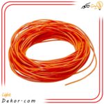 سیم-افشان-مسی-مرغوب-ایرانی-سایز-1×0.25-نارنجی-حلقه-100-متری