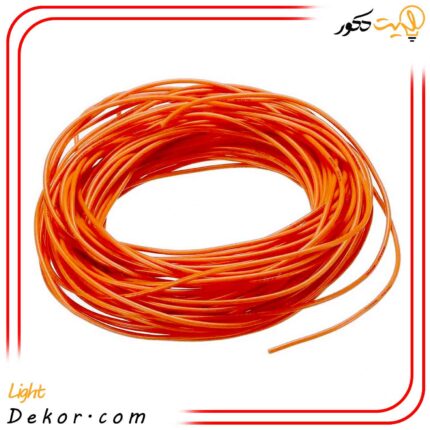 سیم-افشان-مسی-مرغوب-ایرانی-سایز-1×0.25-نارنجی-حلقه-100-متری