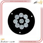 چراغ-استخری-رینگ-دار-۹-وات-مولتی-کالر-RGB-(آر-جی-بی)-توکار-و-روکار-مدل-تابان