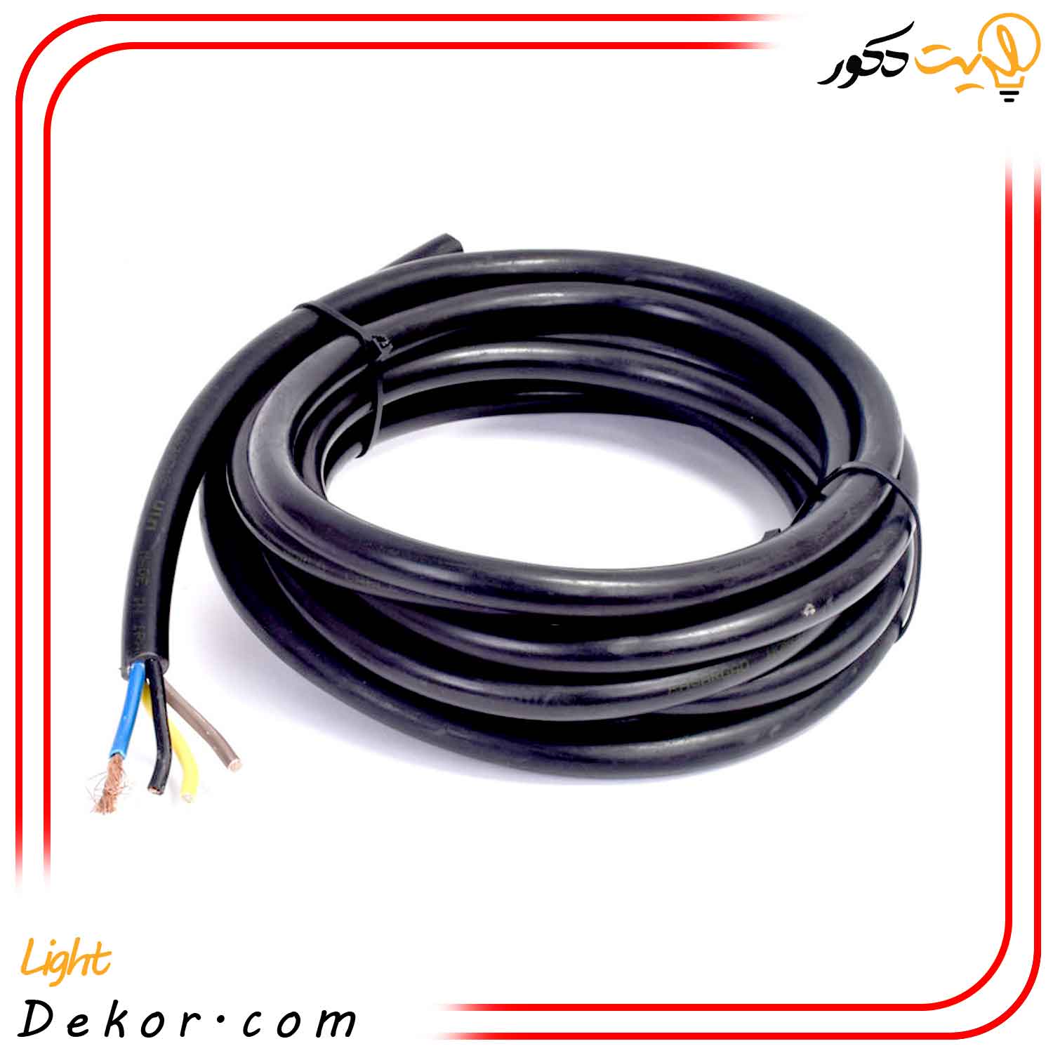 کابل-برق-کد-KB46-سایز-4-در-6،-100-متر کابل-برق-کد-KB46-سایز-4-در-6،-100-متر