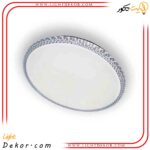 چراغ-سقفی-3حالته-ریموت-دار-72-وات-آلما-مدل-کریستال-با-گارانتی-12-ماهه