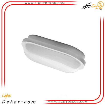 چراغ-پنلی-SMD-روکار-32-وات-بیضی-نمانور-مدل-BHO-32