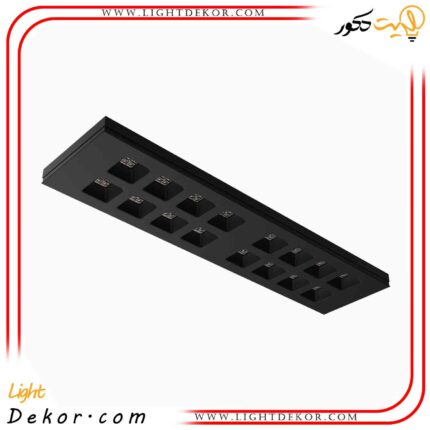 چراغ-سقفی-LED-روکار-48-وات-120×30-مدل-برلیانس-مازی-نور