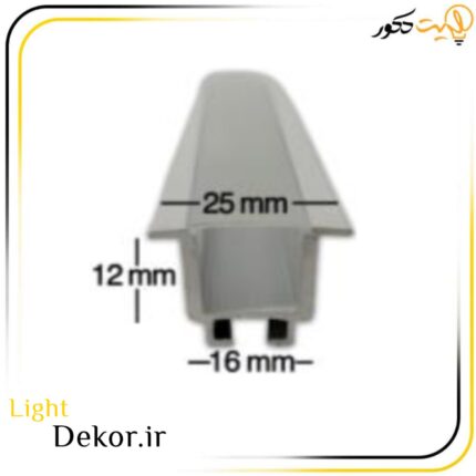 قاب لاینر کد13 توکار فنرخور تک لاین
