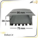 کد 30 | قاب لاینر توکار فنر خور (4 لاین)