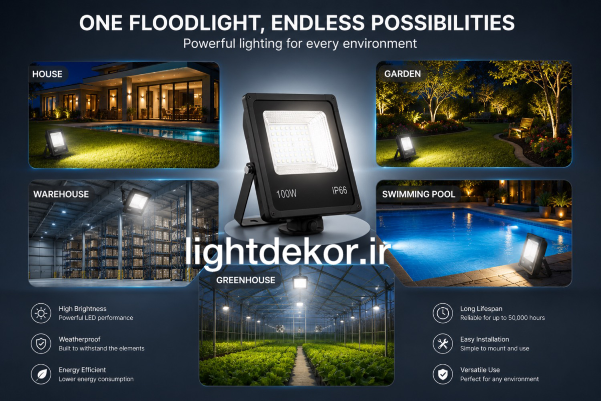 راهنمای انتخاب و خرید بهترین پروژکتور LED برای محیطهای مختلف