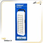 چراغ اضطراری شارژی WD-823A با 30 LED و نور مهتابی
