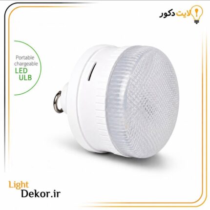 لامپ آویزدار شارژی DP-7823B با توان 80 وات و باتری 4000 میلی‌آمپری