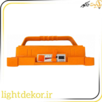 پروژکتور خورشیدی چراغ‌دار IP66 با نور LED پرقدرت، مناسب فضای باز، کمپینگ، باغ، ویلا و حیاط