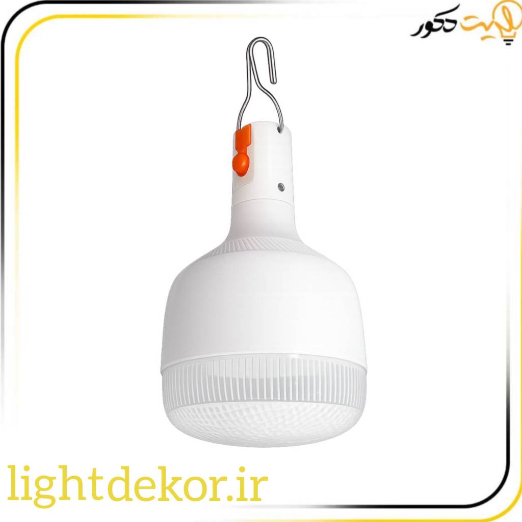 لامپ شارژی آویزی 18 وات DP مدل DP-7812C | چراغ اضطراری LED قابل شارژ