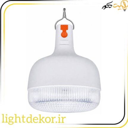 لامپ شارژی آویزی 48 وات DP مدل DP-7814C با باتری لیتیومی و نمایشگر شارژ