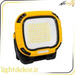 پروژکتور اضطراری شارژی COB مدل W894-1 با باتری قابل شارژ، آهنربا و قلاب آویز